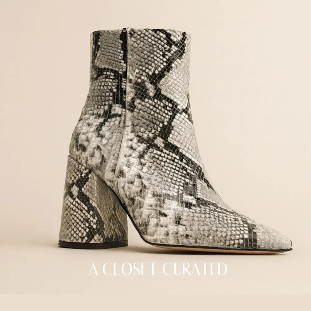 Alias Mae Ahara Leather Bootie 8.5 NEW
